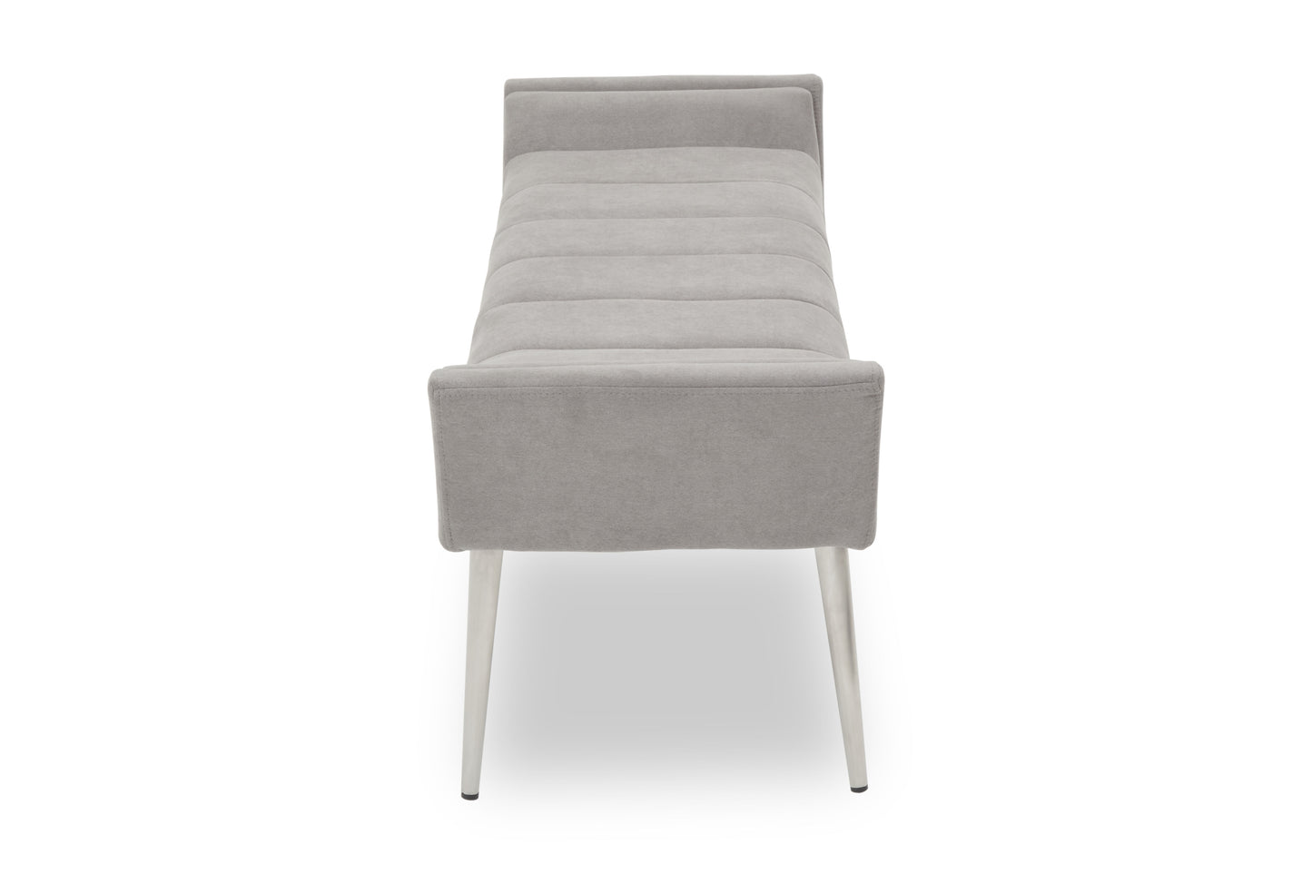 Gilden Grey Bench With Angular Base