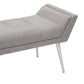 Gilden Grey Bench With Angular Base