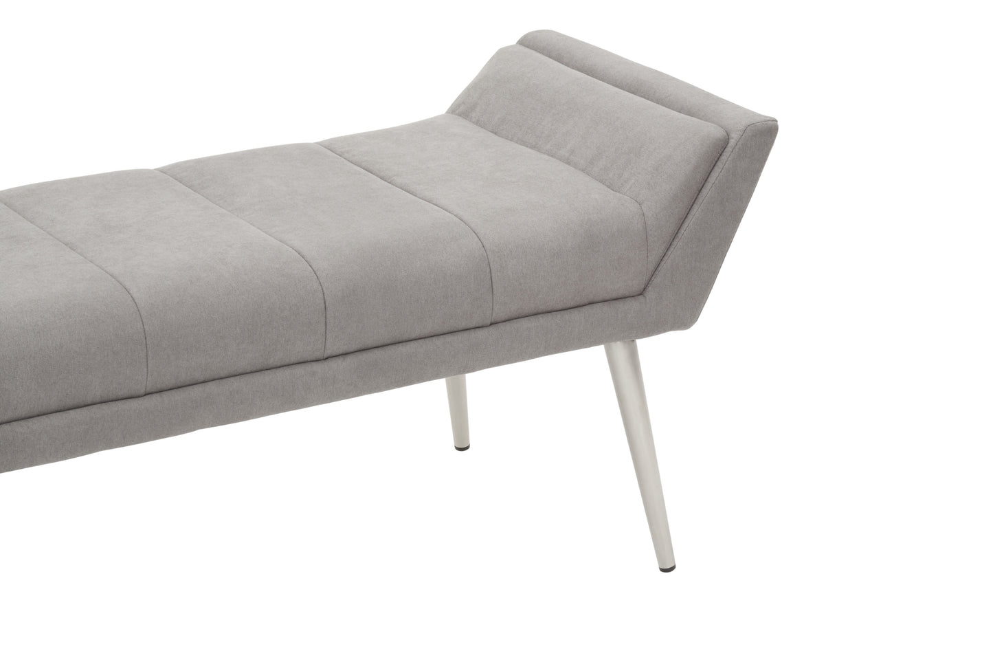 Gilden Grey Bench With Angular Base