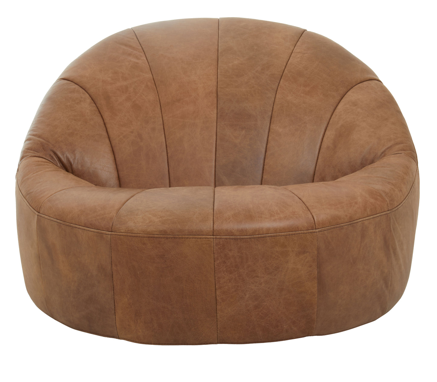 Hoxton Light Brown Leather Chair