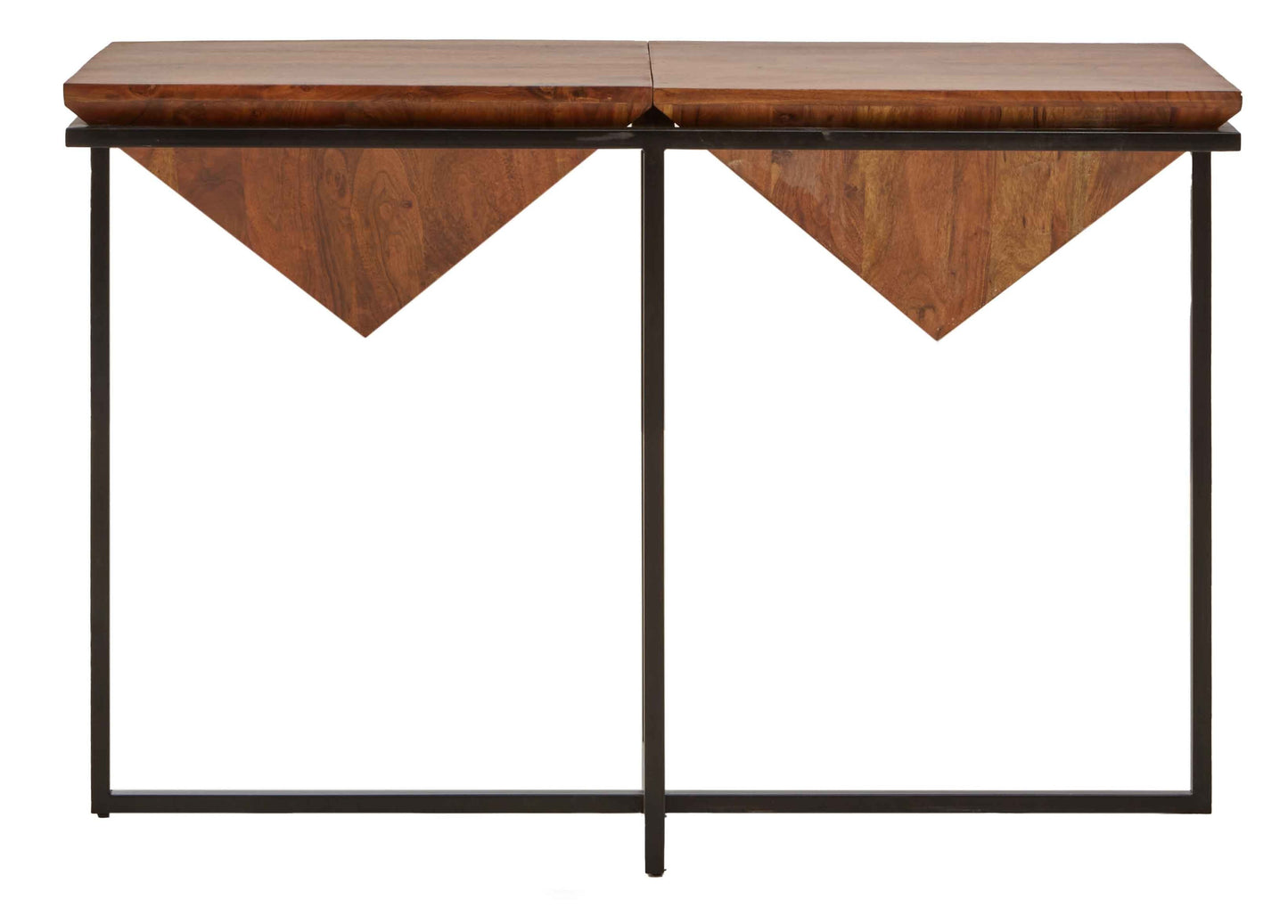 Shimla Acacia Pyramid Console Table