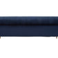 Siena Three Seat Midnight Velvet Sofa