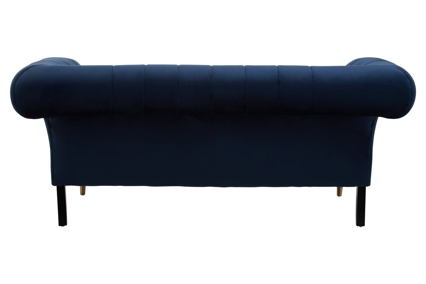 Siena Two Seat Midnight Blue Velvet Sofa