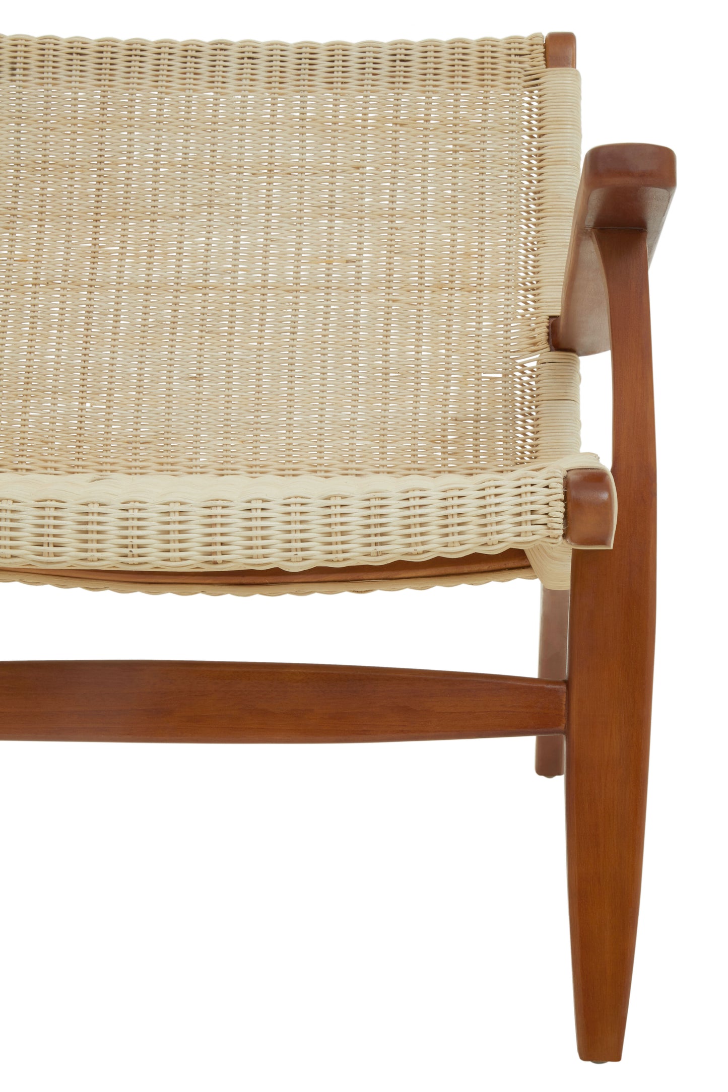 Java Woven Chair In Natural Rattan