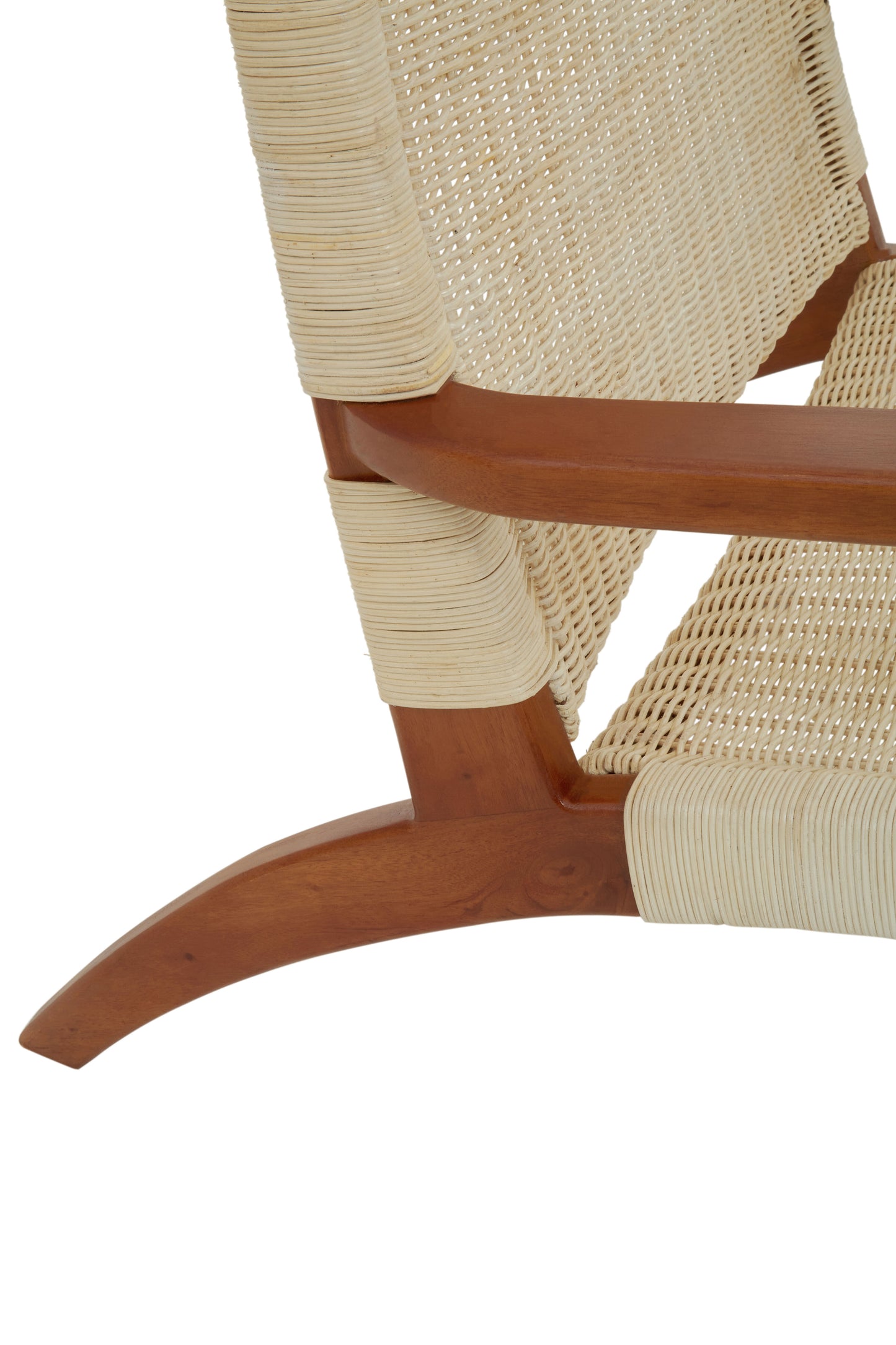 Java Woven Chair In Natural Rattan