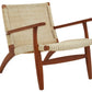 Java Woven Chair In Natural Rattan