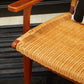 Java Woven Chair In Brown Natural Rattan