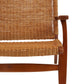 Java Woven Chair In Brown Natural Rattan