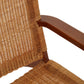 Java Woven Chair In Brown Natural Rattan