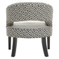 Regents Park Greek Key design Cutout Lounge Chair