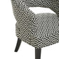 Regents Park Greek Key design Cutout Lounge Chair