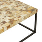 Obra Cream Mother of Pearl Rectangle Coffee Table