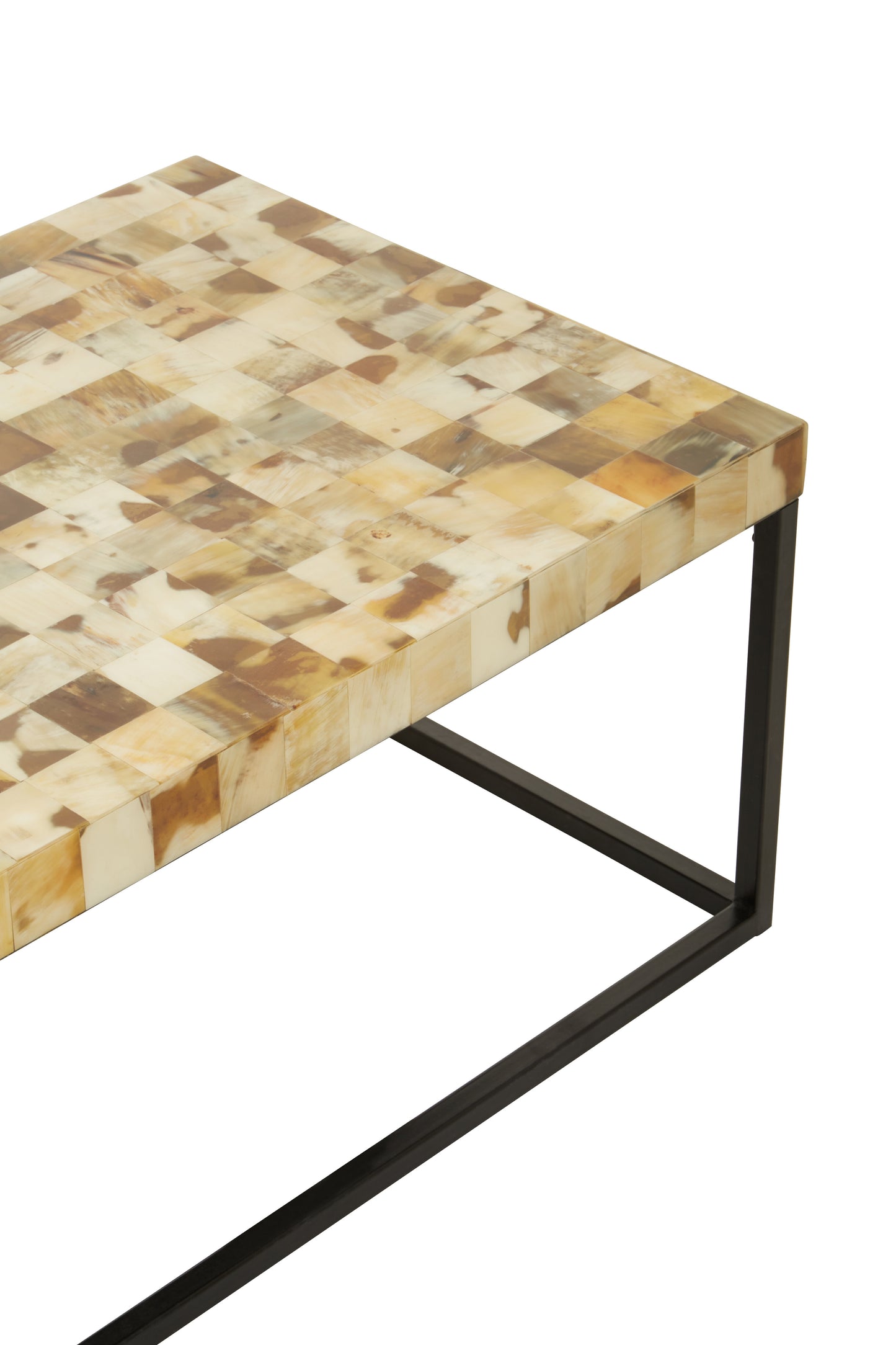 Obra Cream Mother of Pearl Rectangle Coffee Table