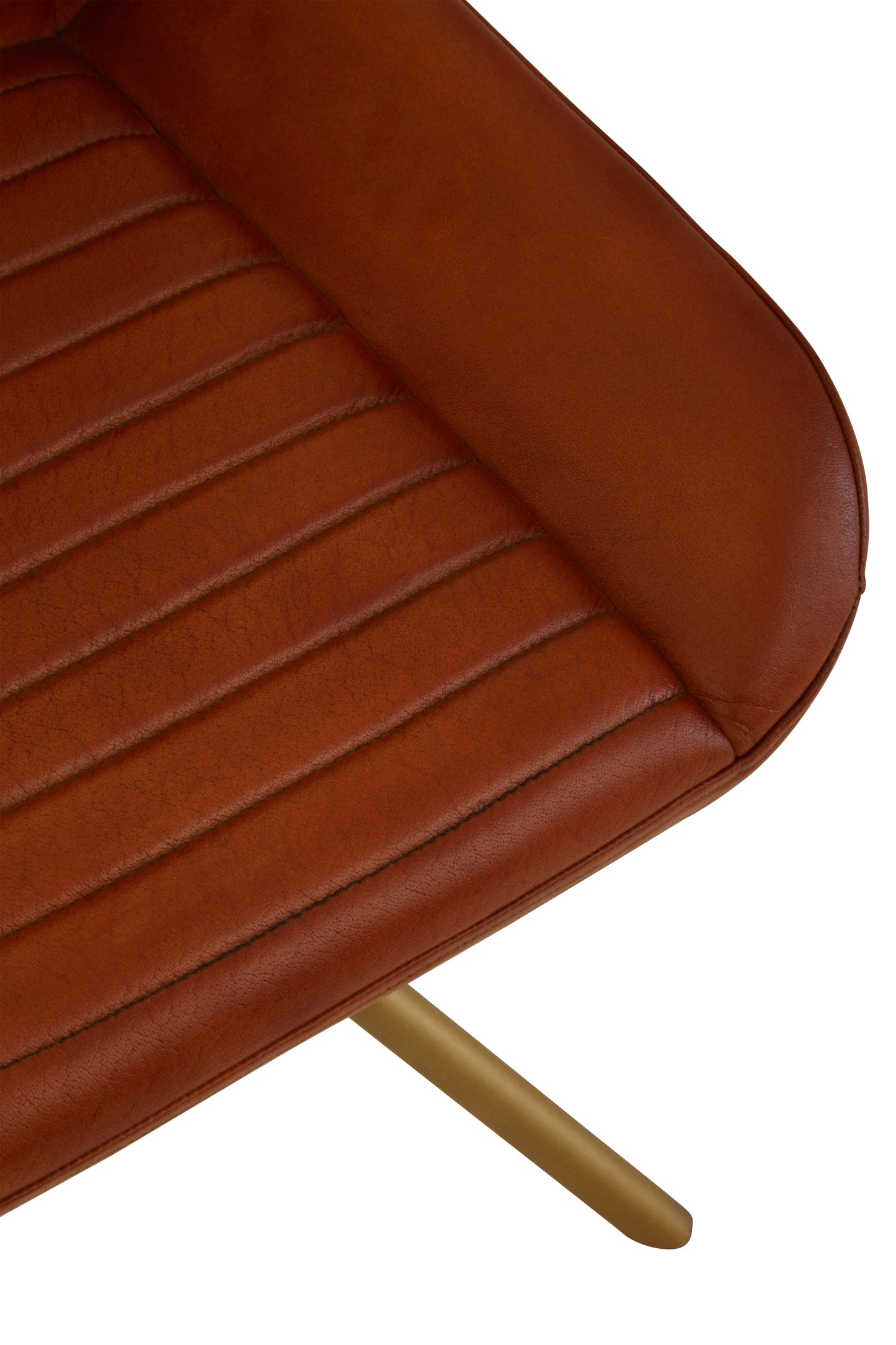 Buffalo Tan Leather Chair