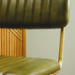 Buffalo Green Leather Bar Chair