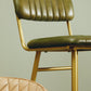 Buffalo Green Leather Bar Chair