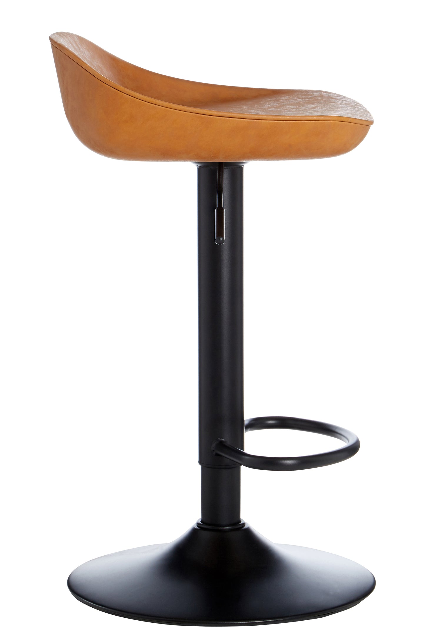 Dalston Set Of Two Camel Bar Stools