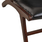 Inca Genuine Black Cow Leather Chair