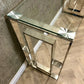 Native Home and Lifestyle Milano Silver Plated Console Table