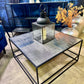 Turin Antique Silver Coffee Table By Perfected