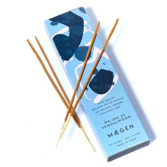 MÆGEN Incense Sticks - Sandalwood Genuine Indian Masala