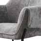 Milan Chenille Effect Grey Dining Chair