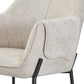 Milan Chenille Effect Natural Dining Chair