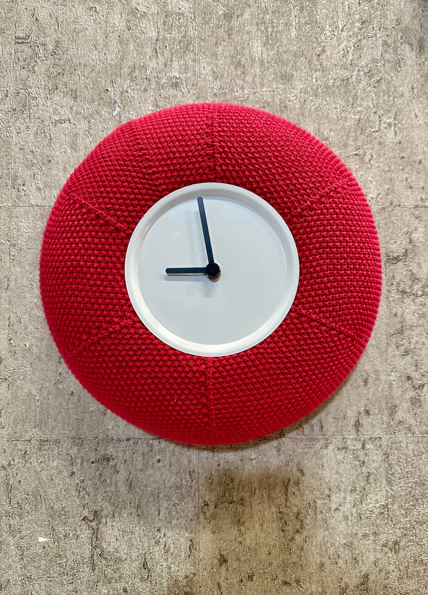 Riccio Wall Clock by Diamantini & Domeniconi - Red