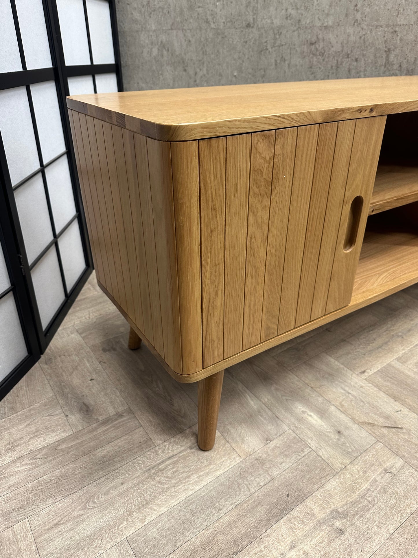 JDW Peyton Oak Wide TV Unit