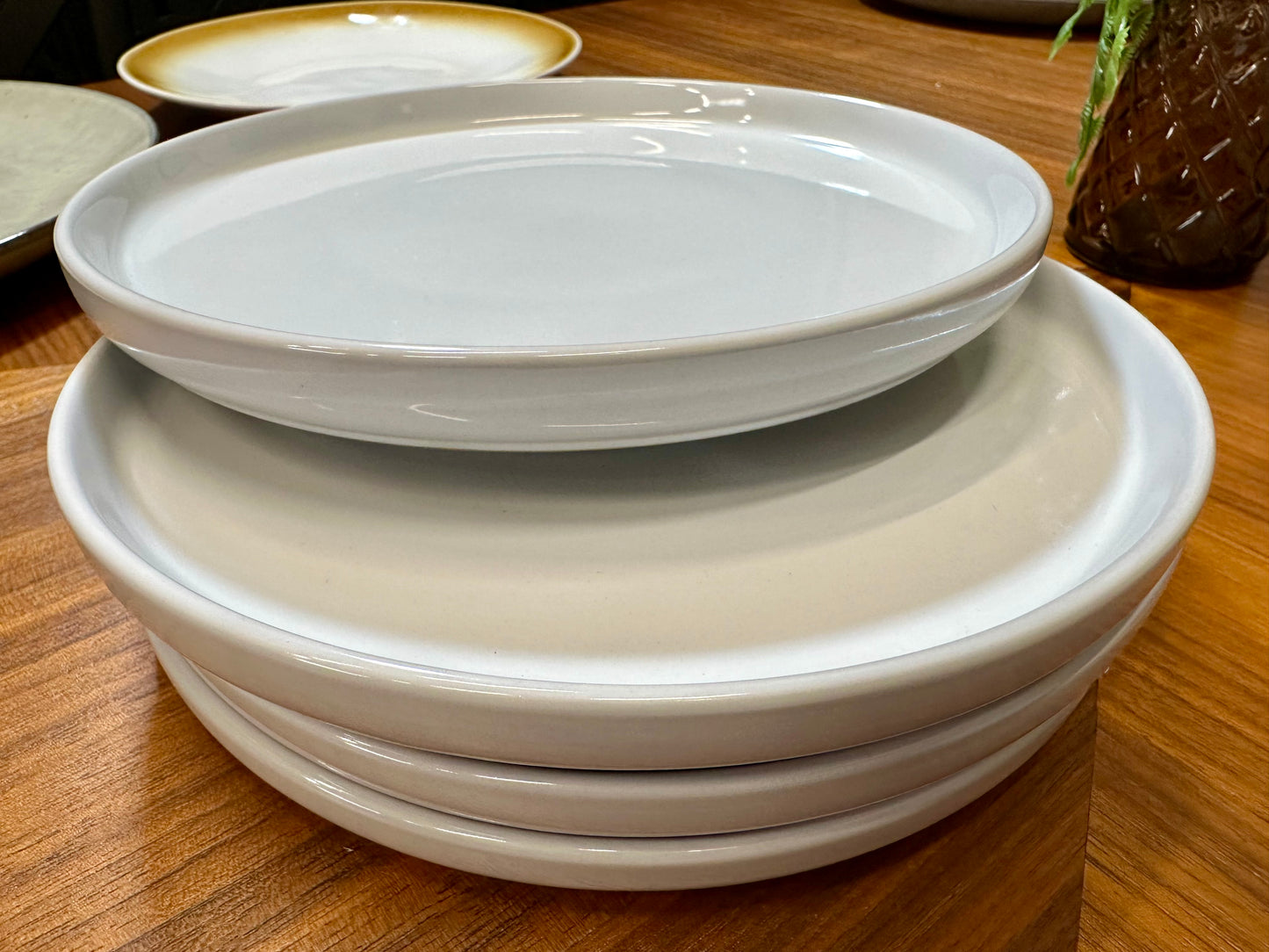 La Redoute Set of 4 Elinor Stoneware Dessert Plates