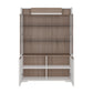 Toronto Low Glazed 2 Door Display Cabinet with Internal Shelves (inc. Plexi Lighting)