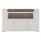 Toronto 3 Door Sideboard with open shelving (inc. Plexi Lighting)