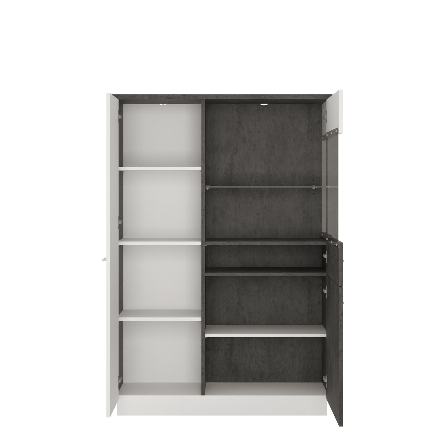 Zingaro Low Display Cabinet (RH)