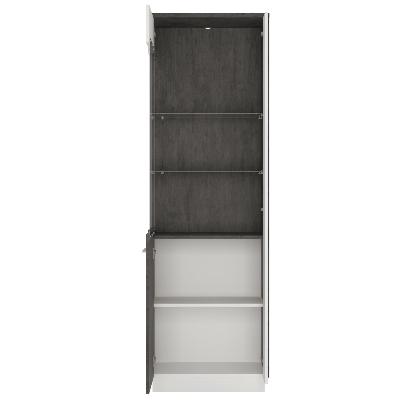 Zingaro Tall Glazed Display Cabinet (LH)