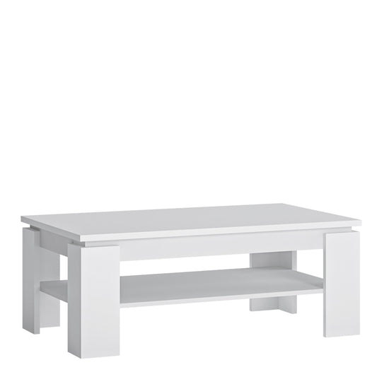 Fribo Large Coffee Table in White