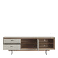 Rivero 1 Door 2 Drawer TV Unit in Grey and Oak