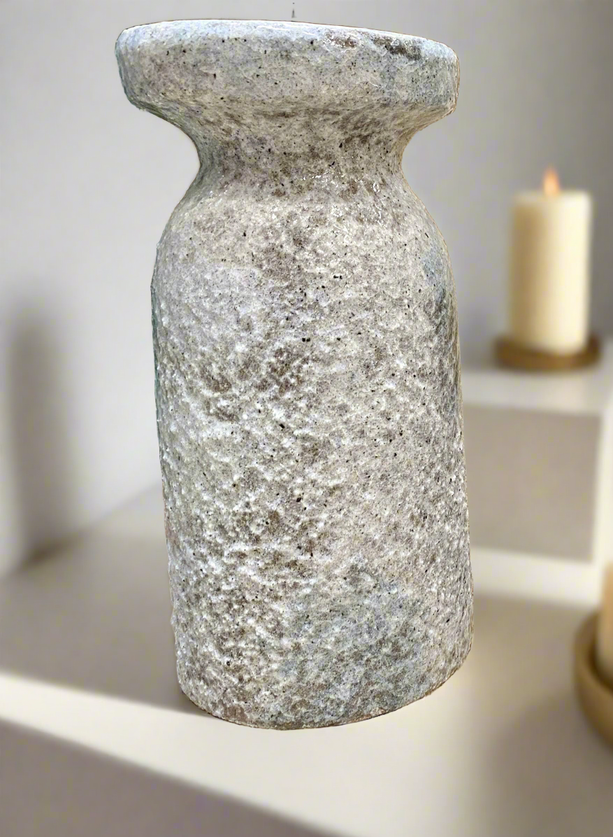 Textured Candle Holder, Large