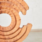 Fidel Mango Wood Ring Sculpture