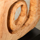 Fidel Natural Mango Wood Ring Sculpture