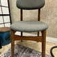 Santander Grey and Acacia Wood Dining Chair