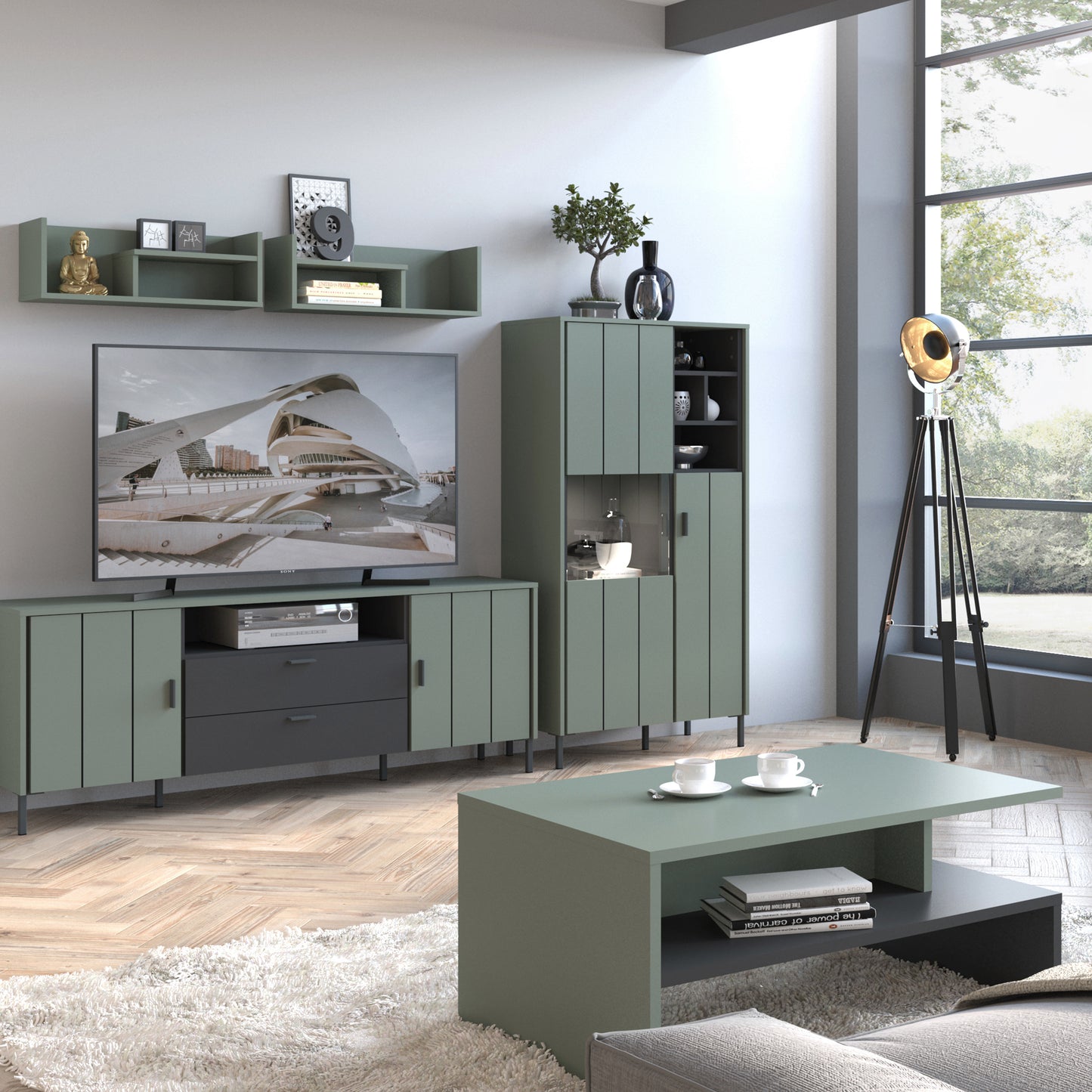 Arundel ShelfÂ in Green