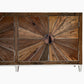 Mode Rustic Reclaimed Wood Four Door Sideboard