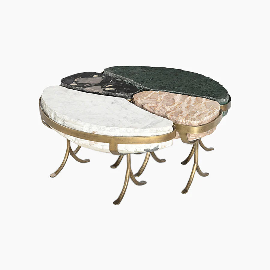 Perry Terrazzo Coffee Table Set of 4