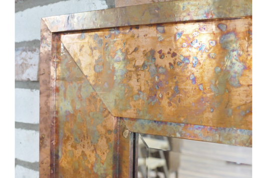 Copper Finish Mirror