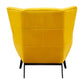 Fifty Five South Maiko Yellow Fabric Armchair