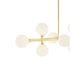 Trieste Eight Bulb Pendant Light