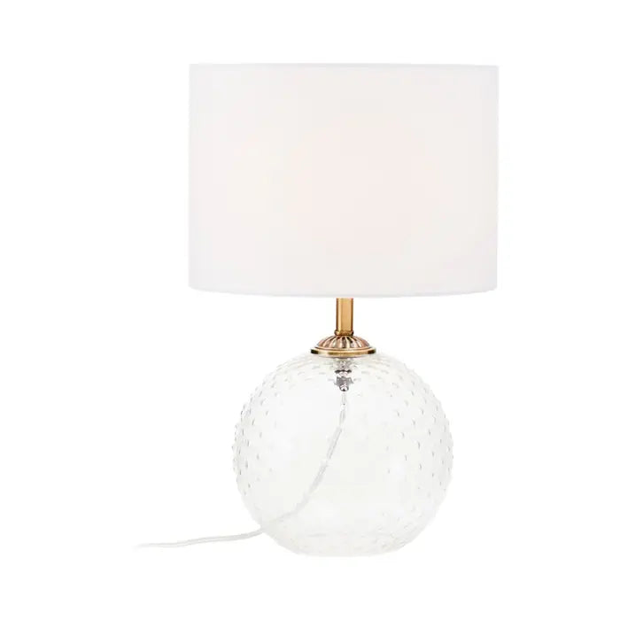 Noa Clear Glass Table Lamp