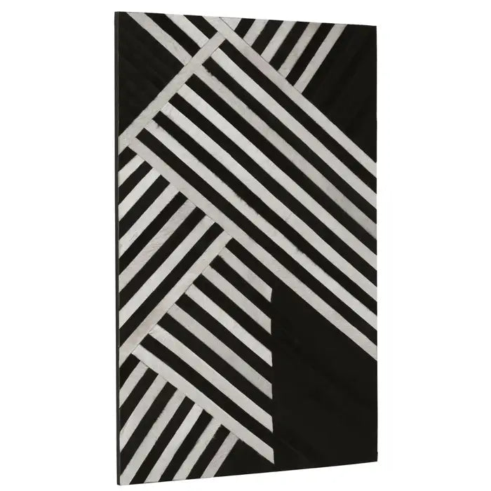 Bosie Safira Black And White Abstract Wall Art By Fifty Five South