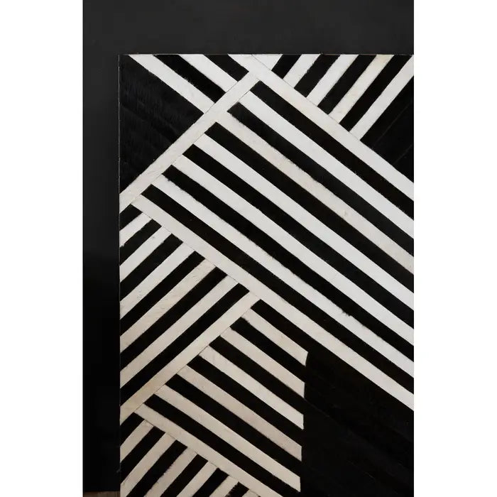 Bosie Safira Black And White Abstract Wall Art By Fifty Five South