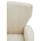 HAYLEY NATURAL VELVET ARMCHAIR by Fifty Five South